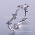 Mode neuesten 925 Silber China CZ Ringe mit Edelstein Engagement